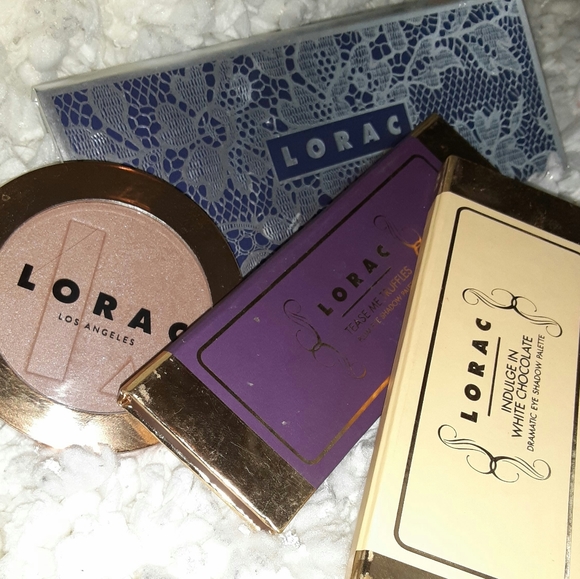 3 Collections of Lorac Eyeshadows and Lorac Powder - Picture 8 of 8